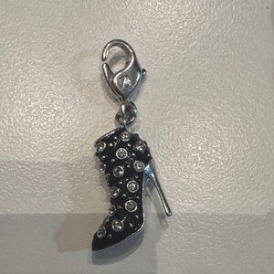 Swarovski Black High Heel Charm